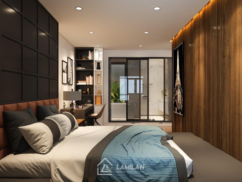 Thiết kế phòng ngủ cho nhà phố 15m2 nên chọn nội thất thông minh